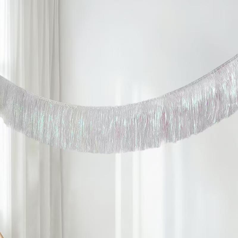 Party Glitter Silk Curtain Decoration for Wedding, Birthday, Chinese New Year - Gold/Silver