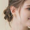Stylish Copper Bowknot Drop Earrings Fashion Accessory Ideal for Enhancing Outfits at Various Event