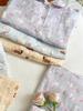Girls' Spring/Autumn Cartoon Pajama Set – Cute Long Sleeve & Pants for Indoors/Outdoors