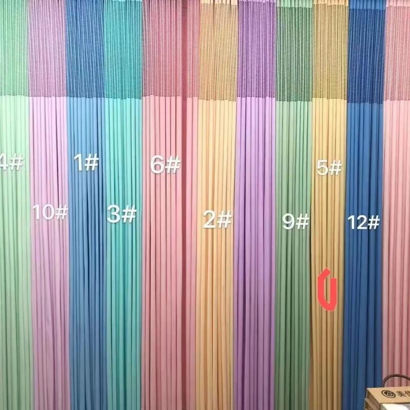 Desert Spring Opaque Room Partition Pull Curtain