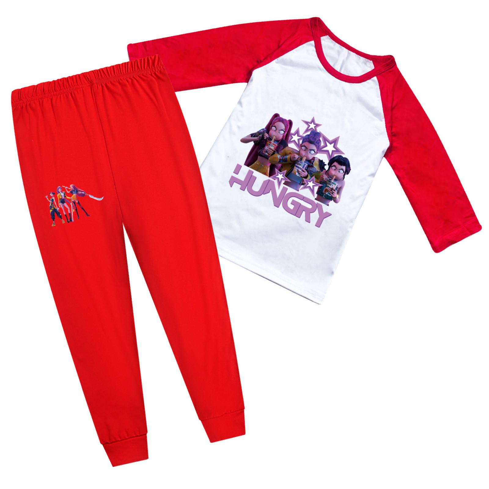 

Children s Summer Sports T-shirt And Pants Two-piece Sportswear Set Half-sleeve Printed Suit 170 червоний