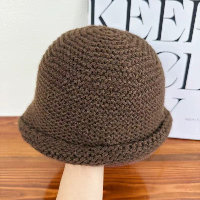 Women S Knit Fisherman Hat Half Rolled Brim Warm Autumn Winter