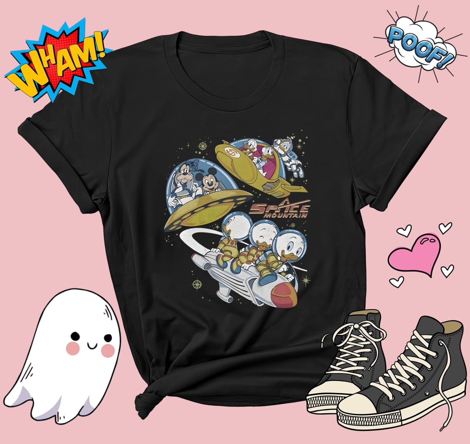 Disney Space Astronauts T-shirt T shirt Men Women Unisex Tshirt G691 S