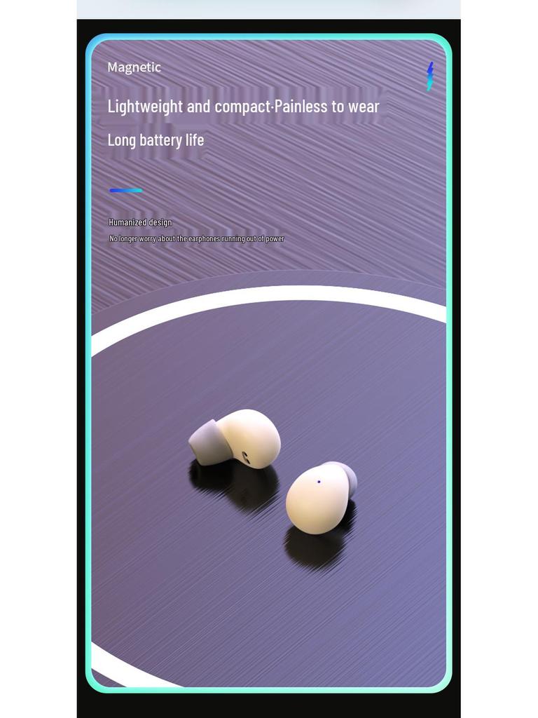 SK19 Mini Bluetooth Earphones - Ultra-Small, In-Ear, Painless Sleep Design.