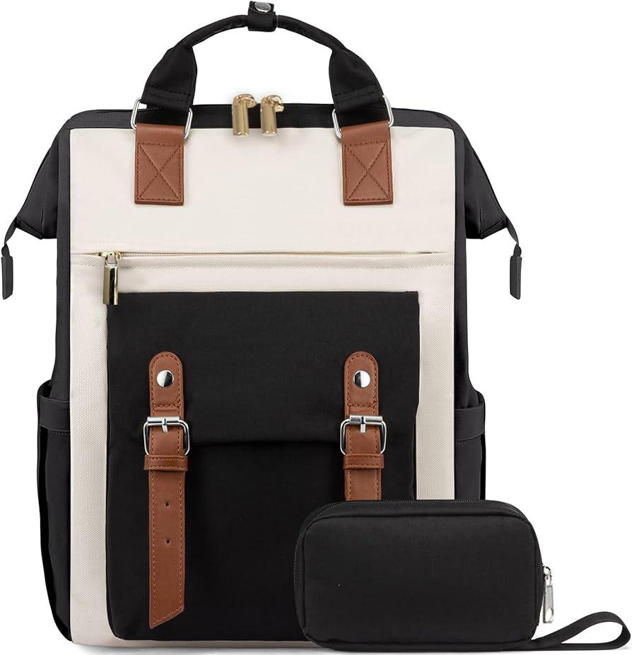 New Large Capacity College Backpack, Stylish Niche Commuter Bag, Mommy Business Travel Daypack for Women