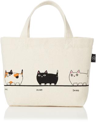 Ceramic Indigo Tote Bag Small 3 Cat Brothers March W30 D10 H20 13070 Size Approx.