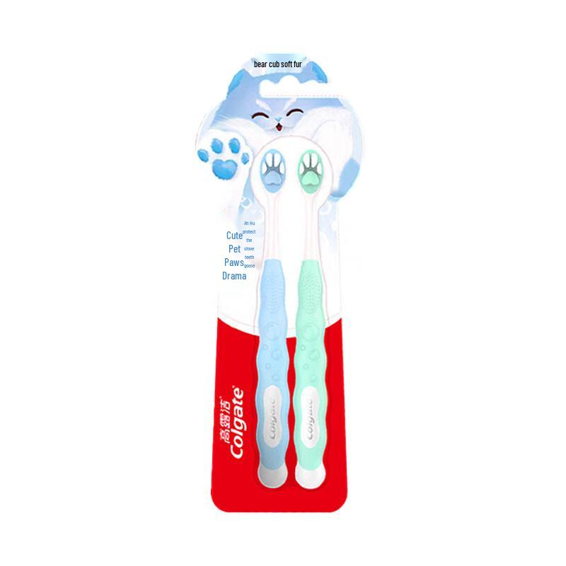 Colgate Kids' Paw Toothbrush Twin Pack
