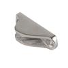 Silver Rope Line Clamp 6mm Rope Cam Cleat Nautical Equipment Boat Clam Cleat  Marine Applications