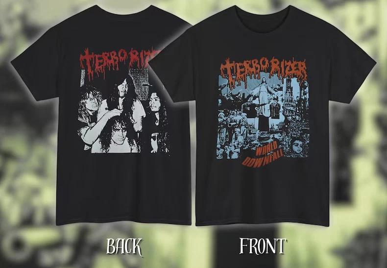 

TERRORIZER – World Downfall Album Art – Premium Heavy Cotton Unisex Tee M