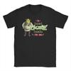 Cant Today Im Swamped SShreks for Unisex Women T Shirts Fashion Tees Short Sleeve O Neck TShirt Pure Cotton Birthday Gift Tops