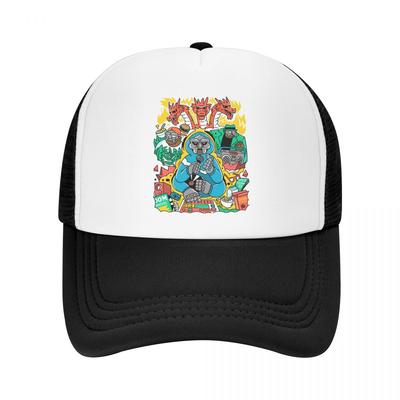 Chapéu Trucker Amigos do Mf Doom para Mulheres Unisex Ajustável Personalizado Boné de Basebol Doom Slayer Jogo Chapéus Snapback para Exterior