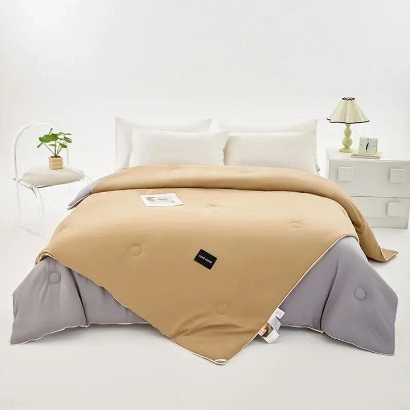 

Double spell labeling soybean mother and child quilt soybean fiber quilt core thickened in spring and autumn 150x200cm A