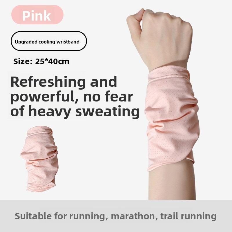 Sports Anti-Sweat Wristband for Running - Cold-Feeling Wrist Support - Fitness Equipment for Both Men and Women - Breathable and Portable