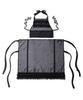Peace Maker Ts 3Way Sheer Apron (Black)