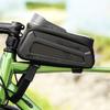 Water Resistant Shockproof Cycling Phone Holder Transparent Touch Panel Top Tube Bike Bag for Easy Access While Riding