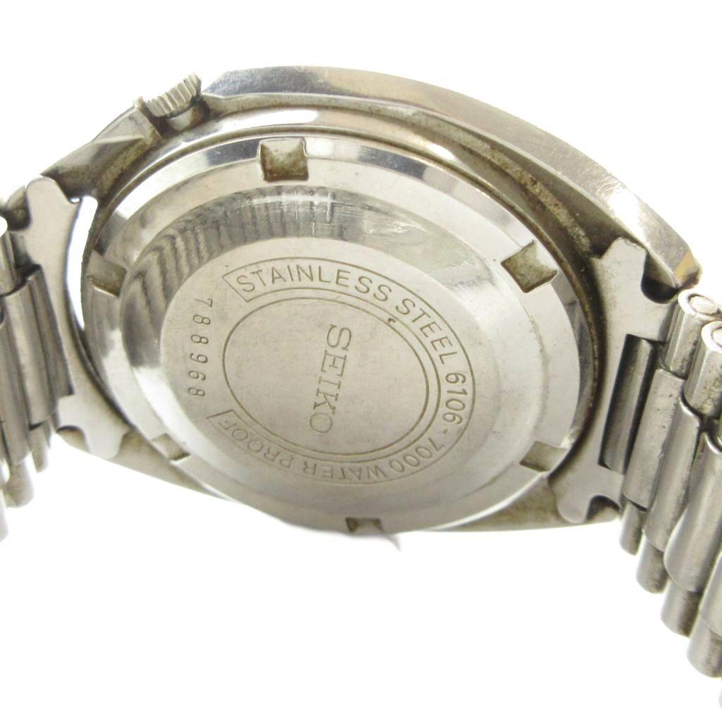 Seiko SEIKO Five 5 Automatic Watch with Calendar and Silver Color 6106-7000 Date, GY18 /MQ Men's