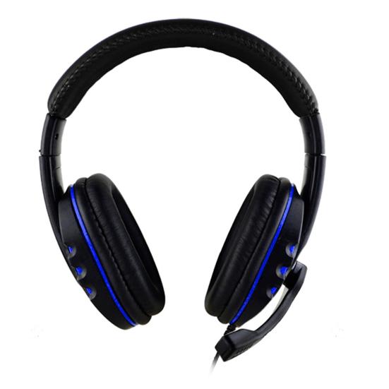 Earphone Soft Ear Pads Surround Sound Effect Breathable 3.5mm Wired Headphone with Mircophone Daily Use