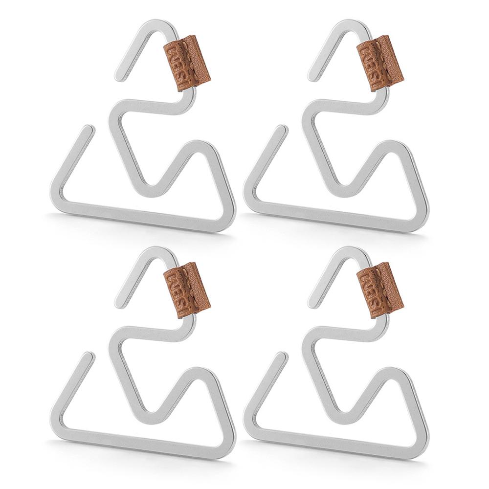 Multifunksjonell Henger Krok Telt Lyshengere Utendørs Camping Vandring Lantern Hung Spenne Rustfri