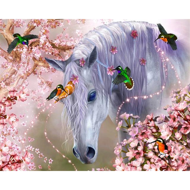 Visual Arts Kits & How To 40x50cm Paint By Numbers DIY Kit Already