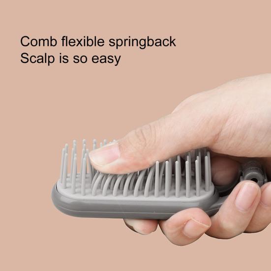 Foldable Comb Portable Travel Anti-Static Compact Pocket Hair Brush Foldable Massage Hair Comb Hair Styling Tool