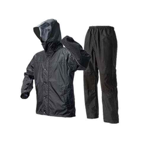 

Kita Rainwear No. 2920 Ledge Rain Breathable & Stretch Hybrid Rainwear, Black, Size M