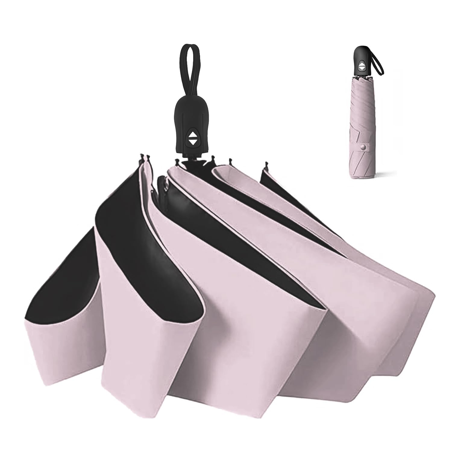 

Складной зонт от солнца с УФ-светом Тепловой Автоматический Складной УФ-зонт для любой погоды Портативный с хранением Идеально подходит для и улицы Подходит для и взрослых