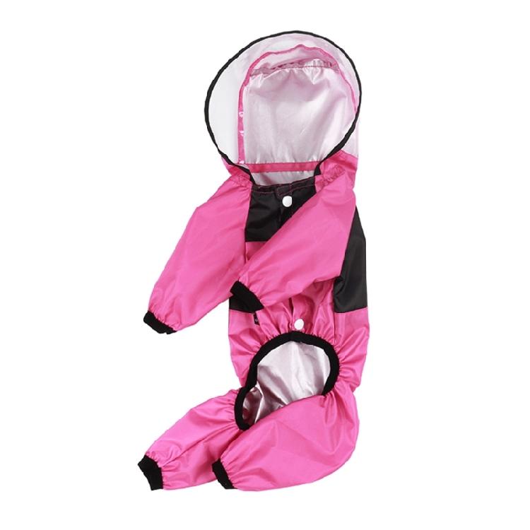 Dog Jackets Hooded Raincoats Pet Dog Rainsuit Pet Clothes Jackets Travel Gear