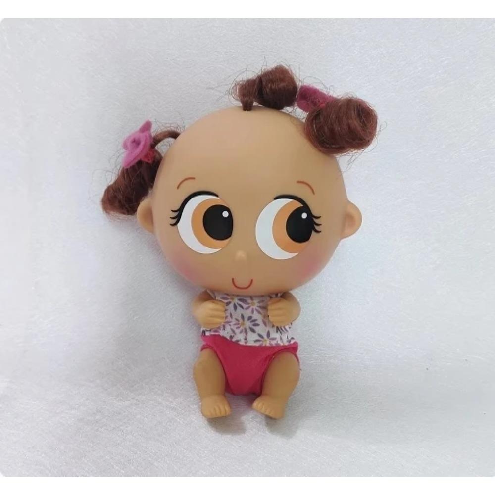 Plástico Linda Muñeca Juguete Decoración España Muñeca Distrollar Muñeca Cabeza Grande Versión Bebé regalo para niños