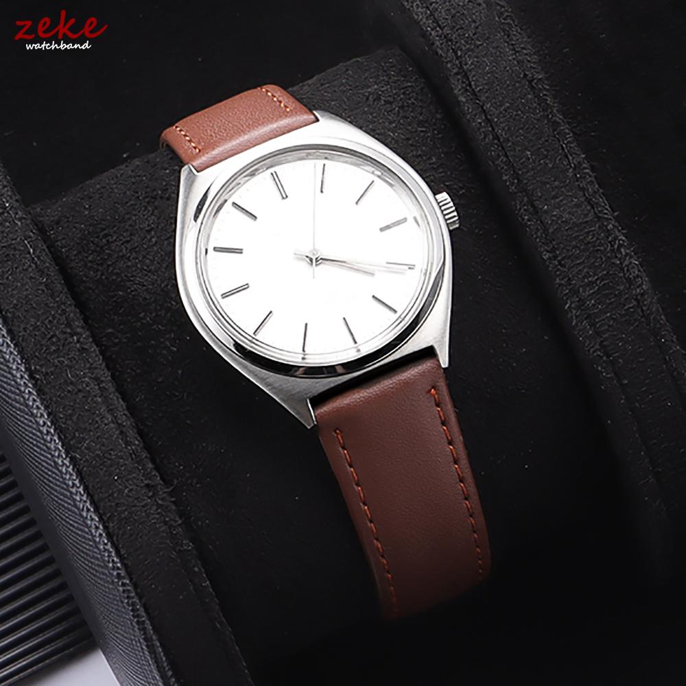 8mm 10mm 12mm 14mm 16mm 18mm 20mm 22mm Leather Watch Strap Men Women Soft Ultra-thin Leather Wristband Universal Sport Bracelet