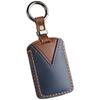 Compatible with the New Mazda and This Genuine Leather Key Case Is Compatible with Mazda 3 and Mazda This Smart Key Case Is Blue and Features Two