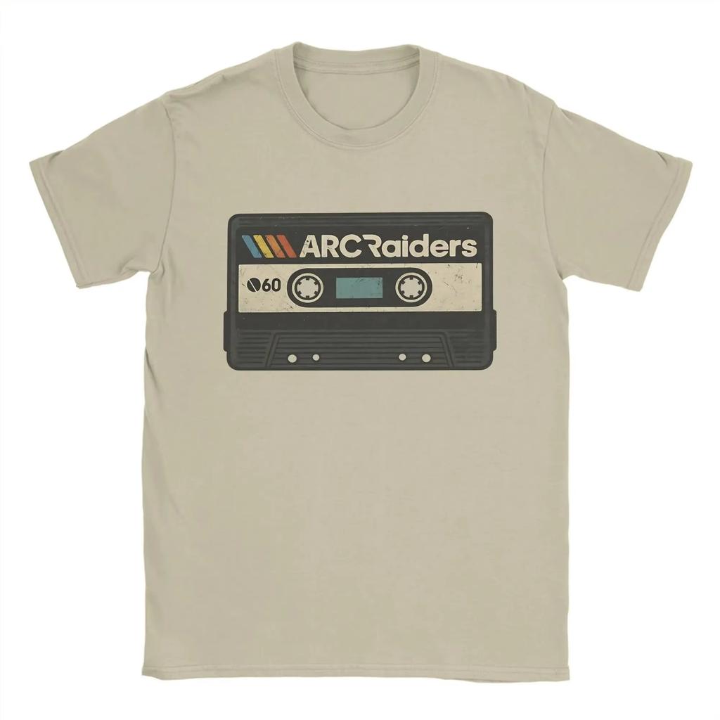 ARC Raiders Mönster Kul T-shirt Unisex Tryckt Bomull Rund Hals Alla Säsonger Streetwear Topp översized t-shirt harajuku