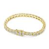 KNOBSPIN D VVS1 Moissanite Tennis Bracelet Original S925 Sterling Silver Plated 18k White Gold with GRA Bracelets for Women Man