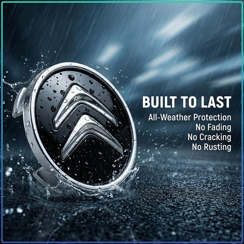 4Pcs 60MM Car Wheel Center Hub Cap Tire Rim Cover Decoration For Citroen C1 C2 C3 C4 C4L C5 C6 C8 DS3 DS4 DS5 DS6 LS Berlingo Picasso c elysee