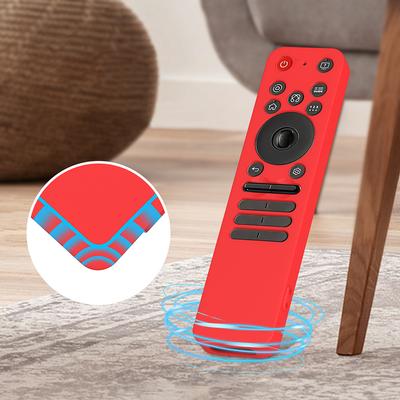 TV Remote Control Cover Silicone Cover Lightweight Shockproof Protective Case Remote Case for LG MR25GA With Lanyard Lightweight