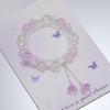 Mori Style Mermaid Crystal Bracelet - Sweet, Versatile Design for Women, Students, and Best Friends.