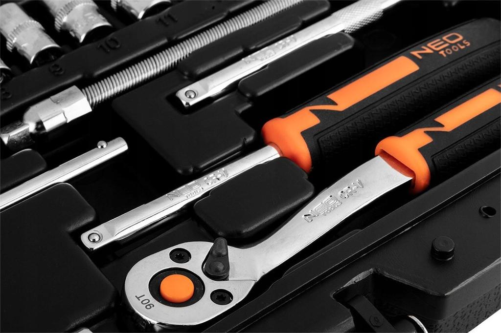 Neo Tools 10-004 Socket Wrenches (46 Pieces) 1 Pc