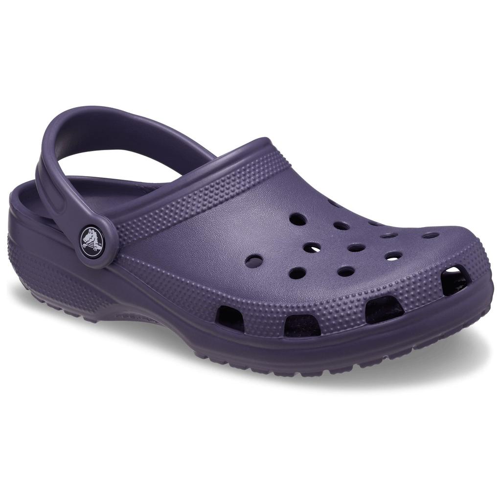 Crocs Classic clog comfortable and versatile hole shoes for men and women in aubergine colour