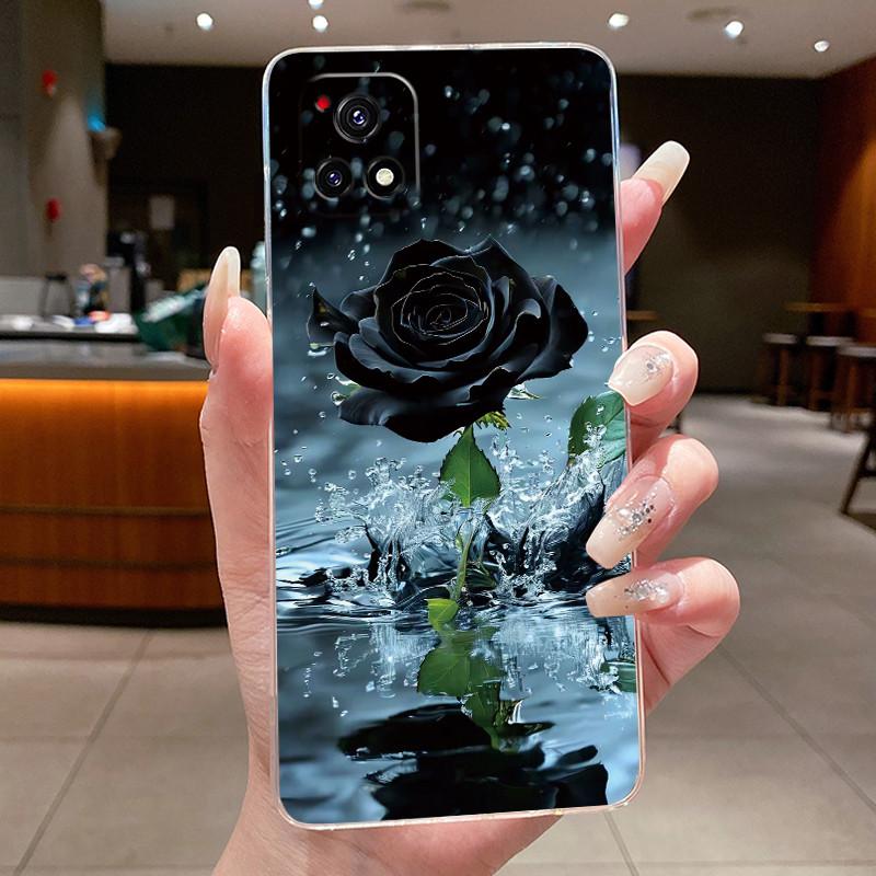 Hülle für Vivo Y52S / Y31S 5G Luxus Drache Niedlich Cool Jungen Mädchen Weiches TPU Silikon Transparente Handyhülle Schutzhülle Rückseite