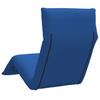 Foldable Sun Lounger Royal Blue 175 X 54 X 8.5 Cm Oxford Fabric