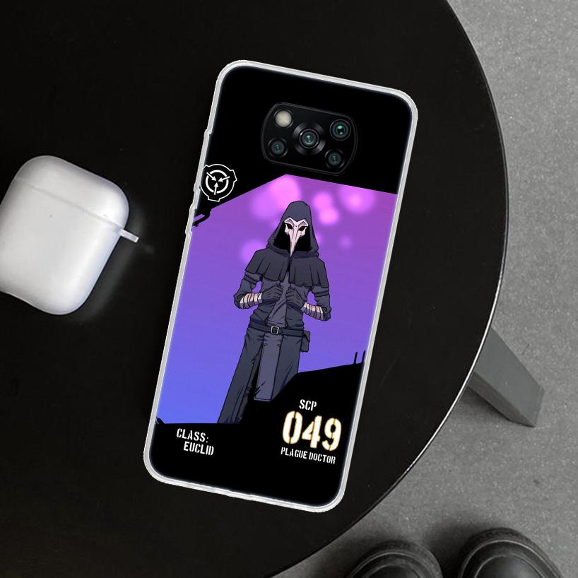 SCP Special Containment 173 Phone Case Cover for Xiaomi Poco X6 X5 X7 Pro F7 Ultra Redmi 15C 15 13C 13 12C 12 10C 10 10A 9C 9A 9