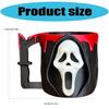Halloween Ice Creams Container With Double Spoons Nonslip Freeze Protections Handle Parties Dessert Serving Dish