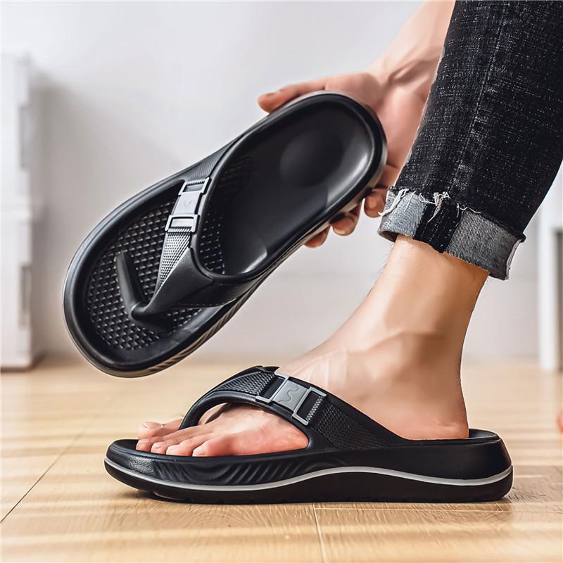 Fashion Summer Men's Flip-flops Orthopedic Sandals Outdoor Fashion Trend Comfortable Beach Men Casual Shoes House Flip Flops Home Shoes