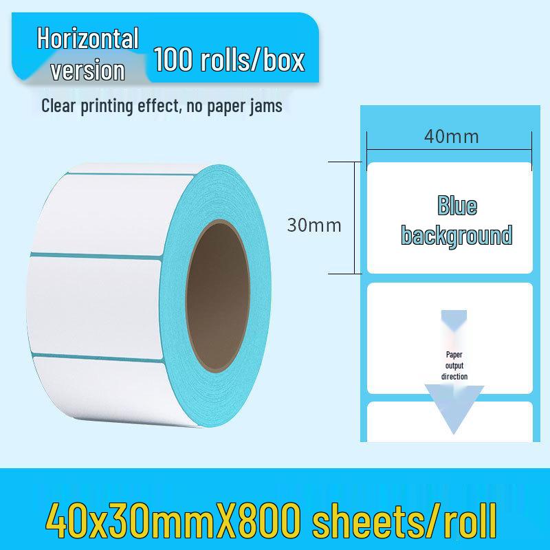 Durable Thermal Label Paper for Barcode & Product Info Stickers
