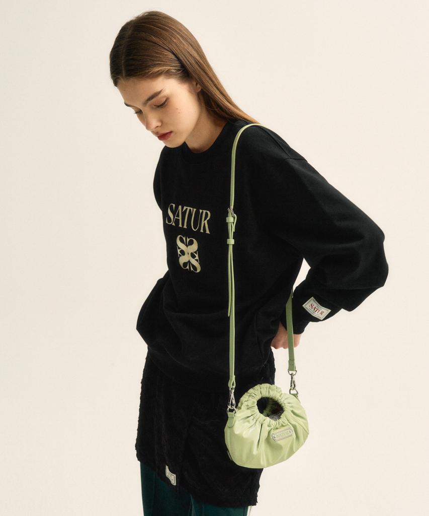 Seteo Classic Logo Sweatshirt Classic Black