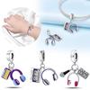 Headphone Tape Pendant Copper Colors For Charms Copper Colors Original Bracelet For Jewelry Making