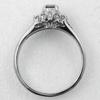 Ring Pt900Platin/Opal/Diamant #6.0(US-Grösse) 4,0g Damen Gebraucht