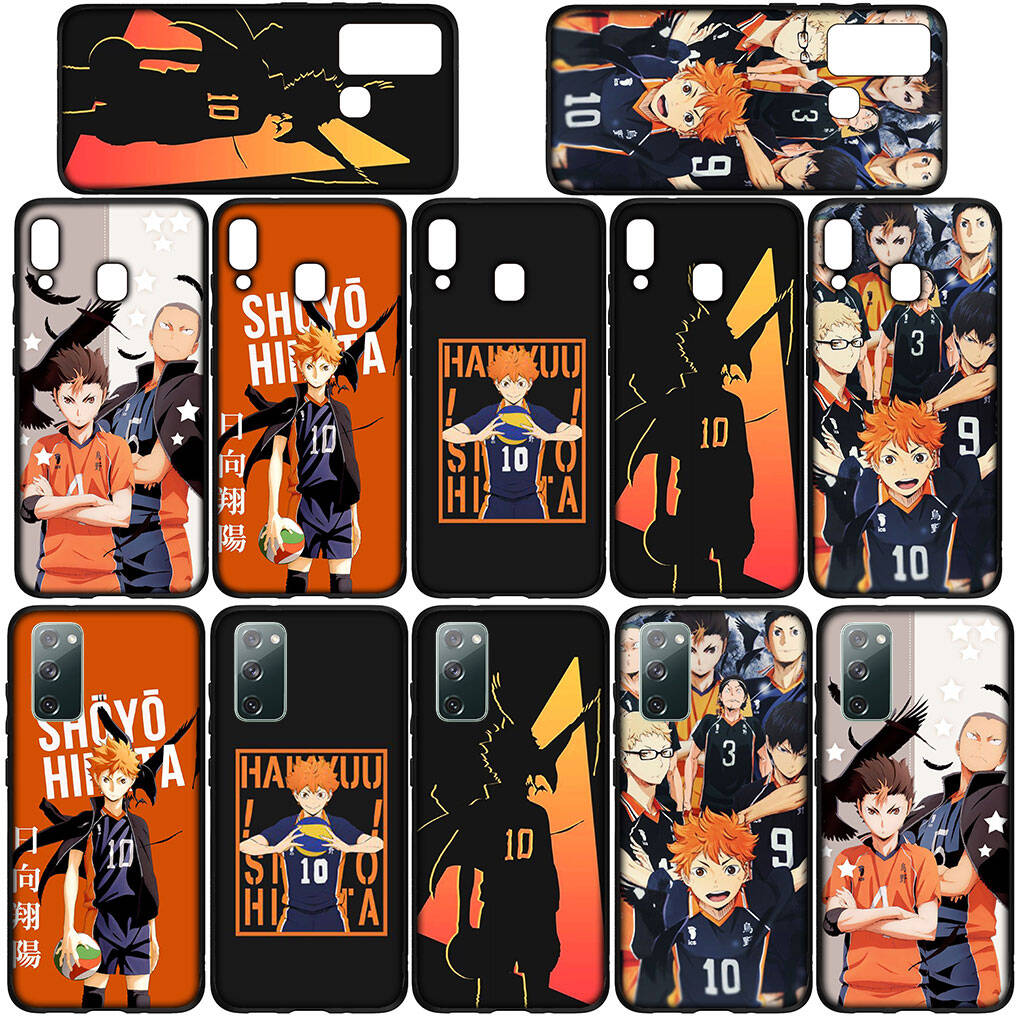 for Motorola Moto Edge 70 60 50 G54 G86 Samsung Galaxy S25 iPhone 17 16 15 Xiaomi Redmi Note 14 Pro Max Phone Case Lovely Hinata Shoyo Haikyuu Cover
