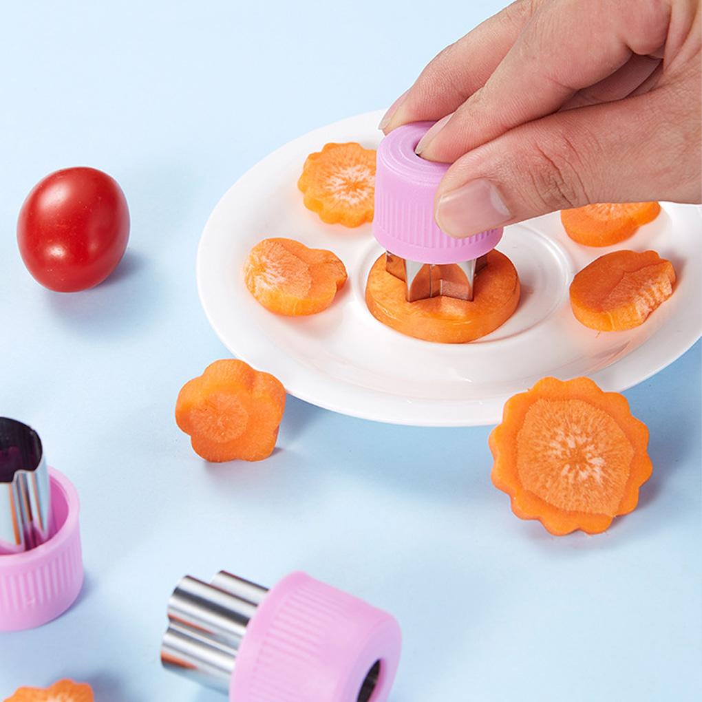 9 Pieces Fruit Shape Molds Stainless Steel Biscuit Moulds Watermelon Cucumber Pastry DIY Cooking Decoration Kitchen Accessory