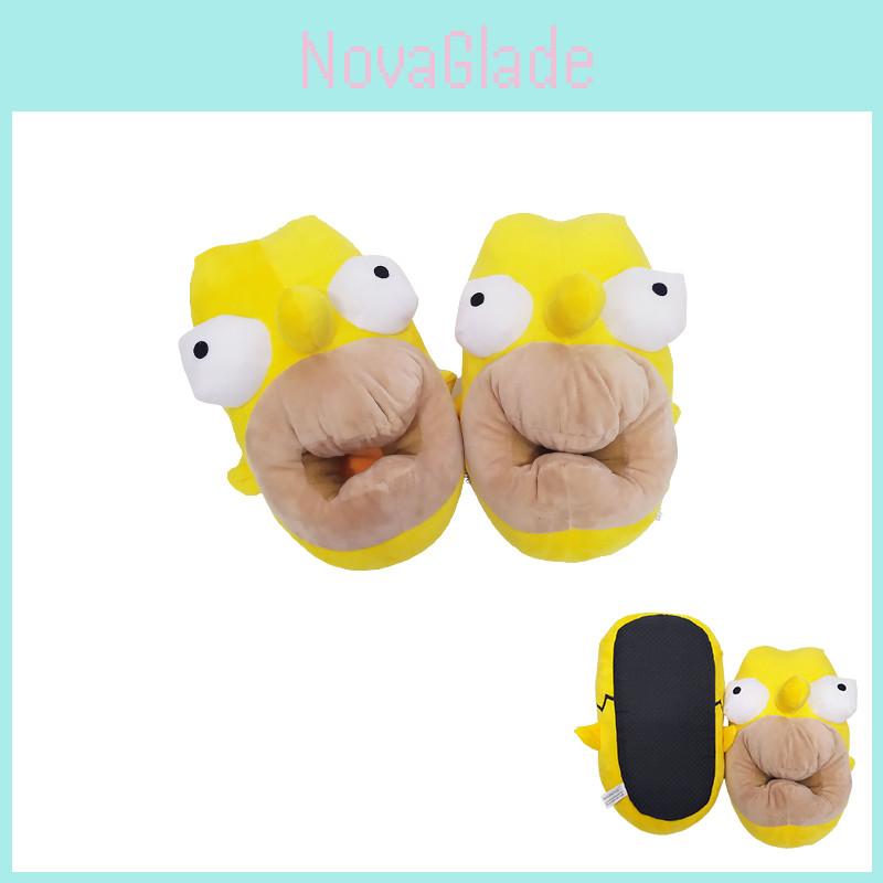 Simpson 3D Plüsch Hausschuhe Warm Bequem Und Gemütlich Winter Hausschuhe