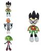Entzückende 10-Zoll Teen Titans Go Plüschtiersammlung mit Robin Raven Cyborg